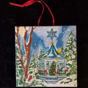Gazebo in the Snow