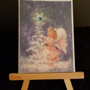 Angel Star with easel