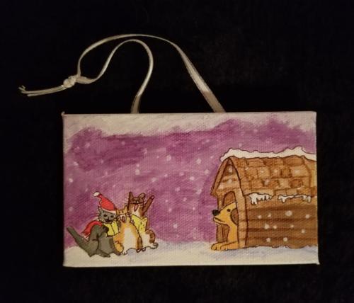 AC-02-Cats singing-SOLD