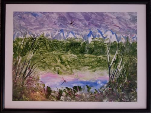 EP-013-Water Scene-18x24-Framed