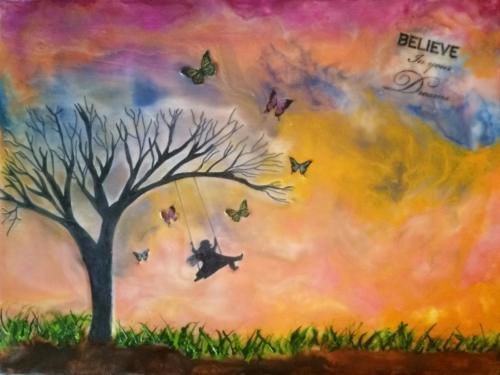 EW-009-Believe 9Dreams-11x14 SOLD